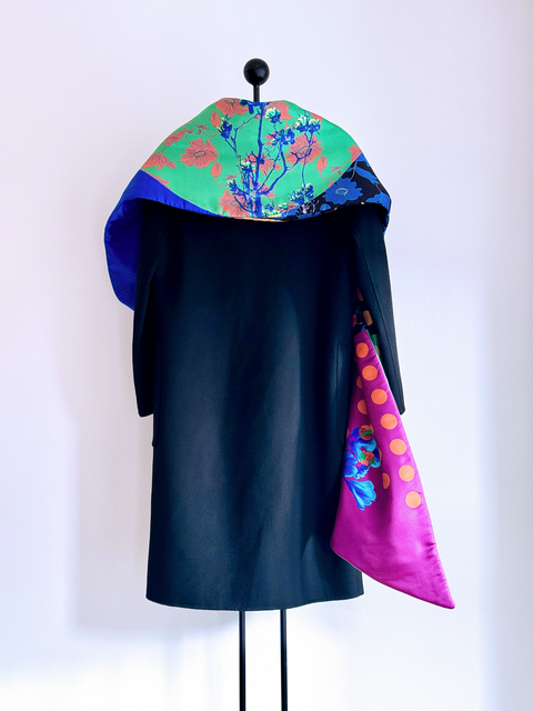 Silk Scarf Padded