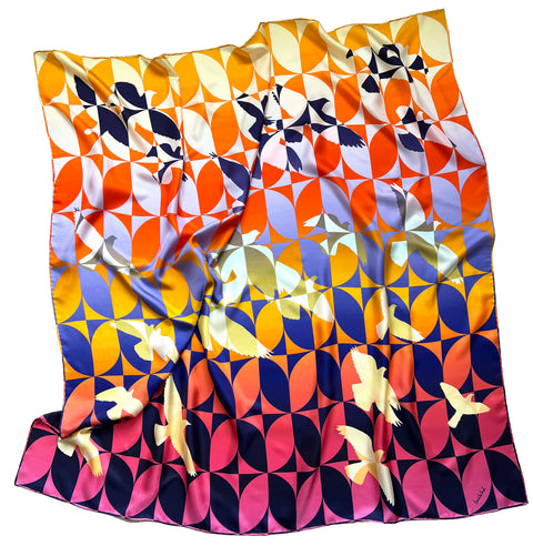Silk Scarf Pieces of Peace