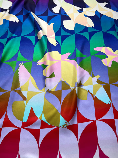 Silk Scarf Pieces of Peace